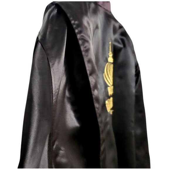 Vintage Trump Taj Mahal Satin Bomber Jacket - Picture 9 of 13